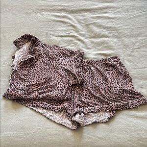 Nordstrom Leopard Print Sleep Set